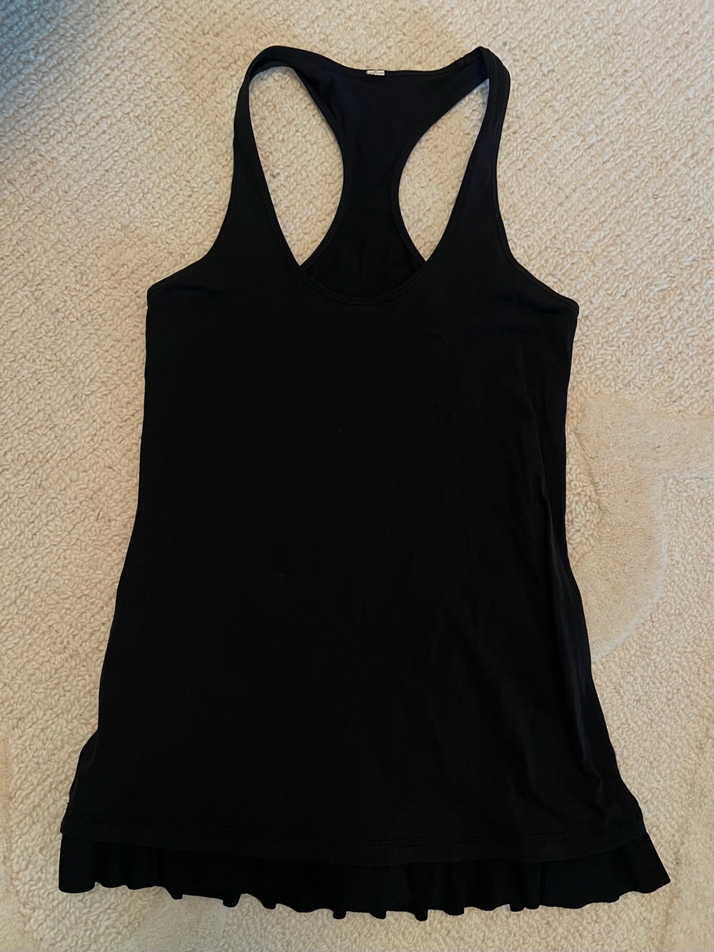 lululemon athletica Black Racerback Tank